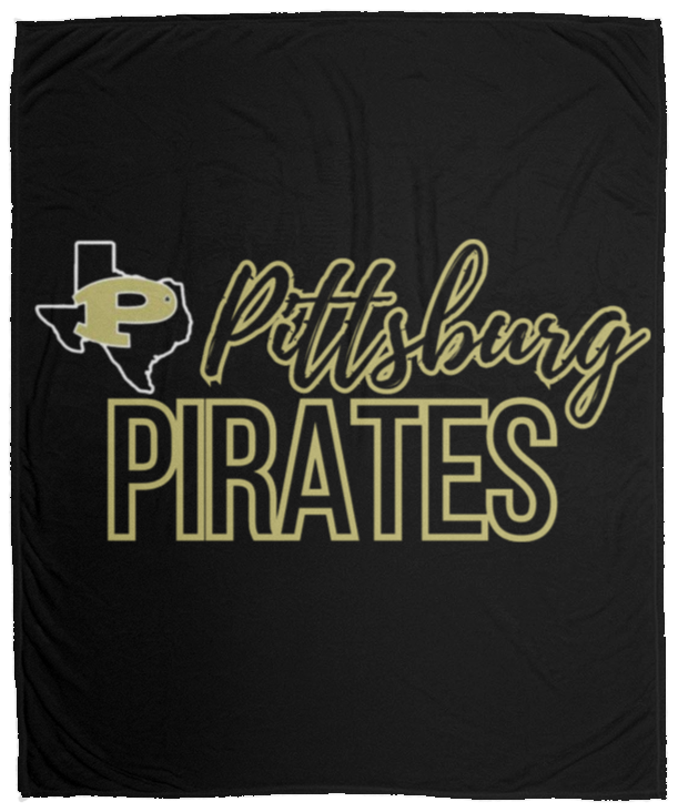 Pittsburg Pirates Cozy Plush Fleece Blanket - 50x60
