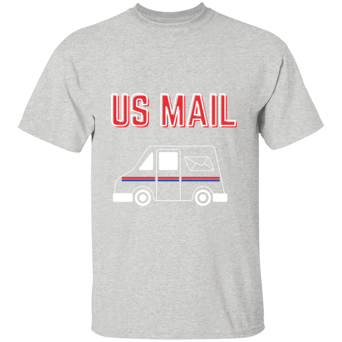 USMail LLV Red 5.3 oz. T-Shirt