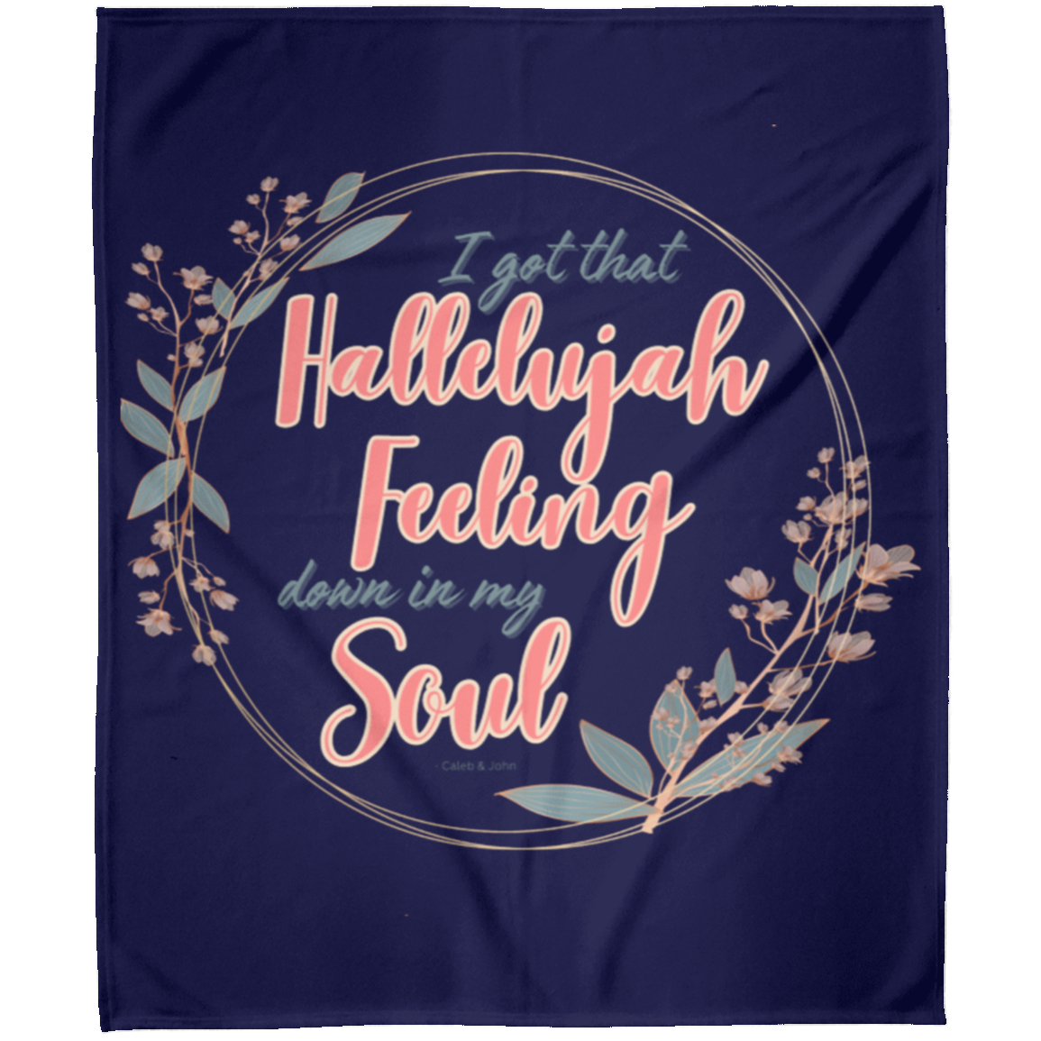 Hallelujah Feeling Arctic Fleece Blanket 50x60