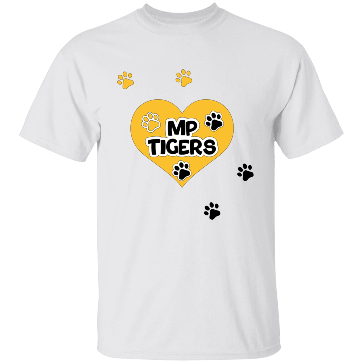 MP Tigers Leaving Tracks- 100% Cotton Youth T-Shirt