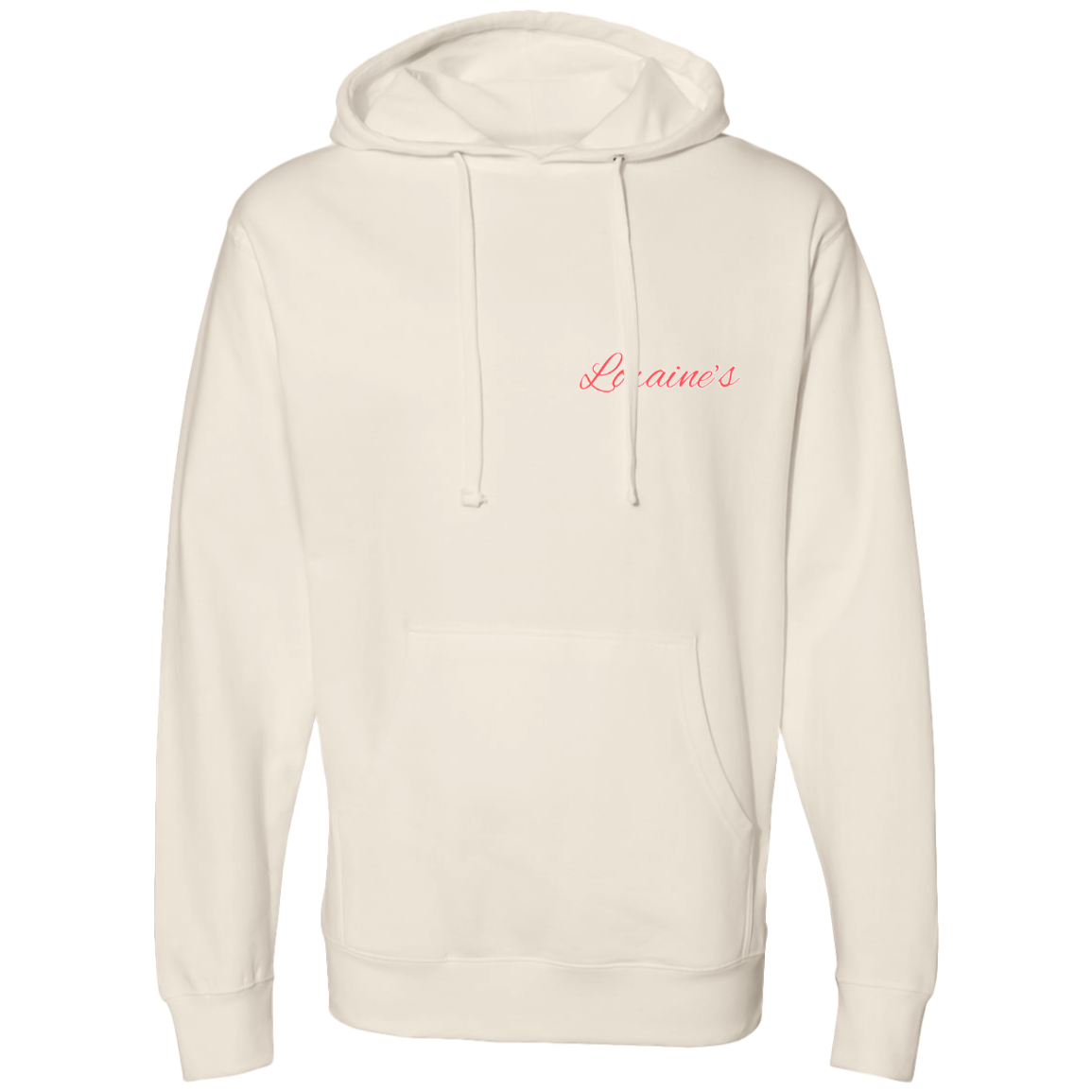 Colossians 3:23 red Midweight Hooded Sweatshirt