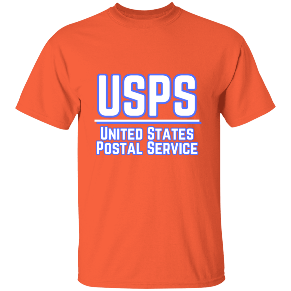USPS B&W- 5.3 oz. T-Shirt