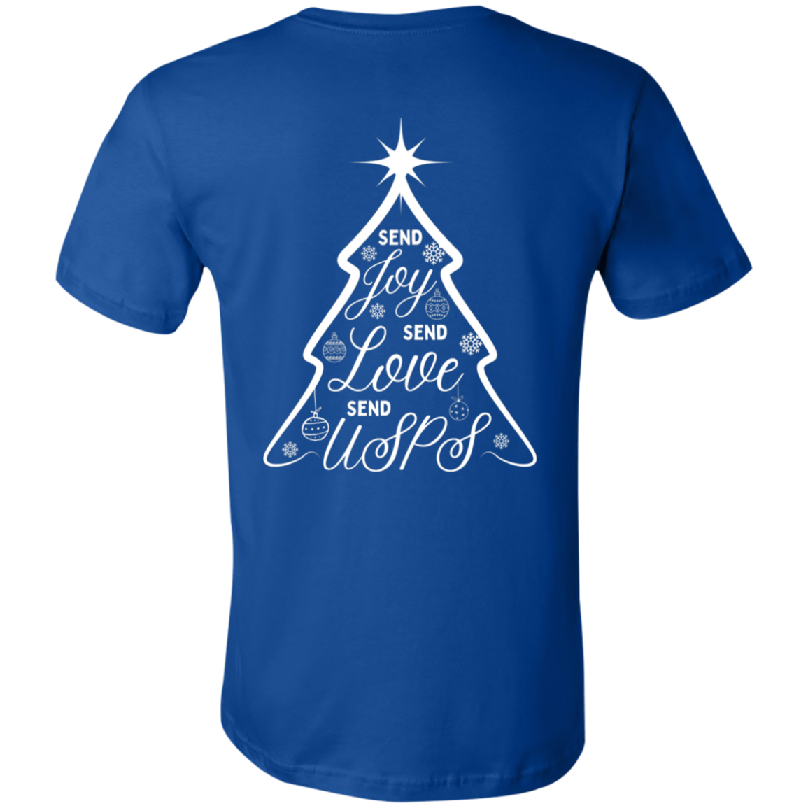 Send USPS Xmas Jersey Short-Sleeve T-Shirt