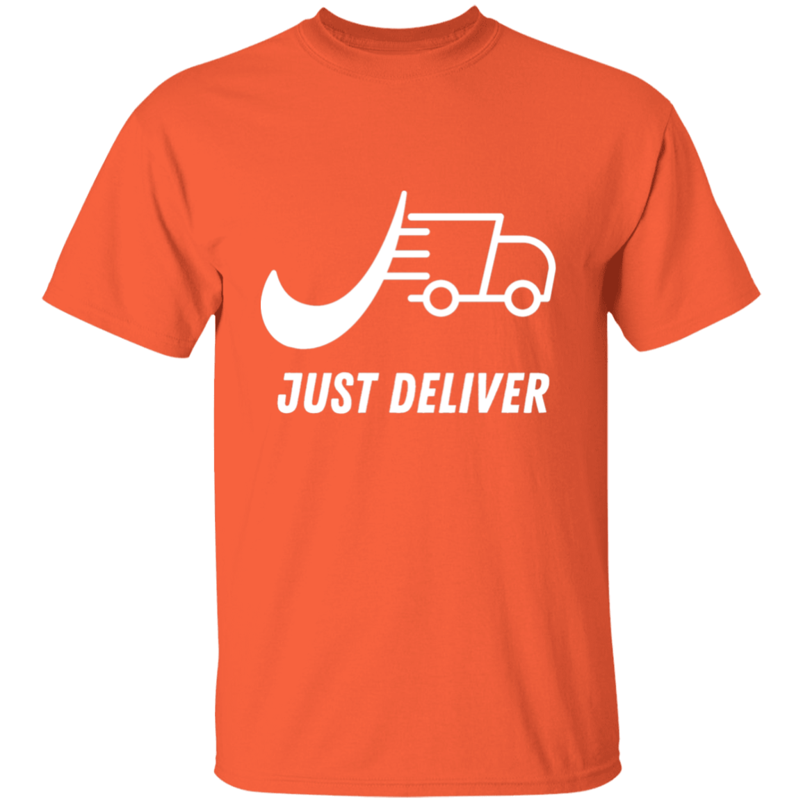 Just Deliver Truck White5.3 oz. T-Shirt