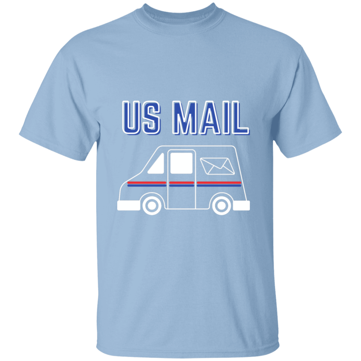 USMail LLV Blue 5.3 oz. T-Shirt