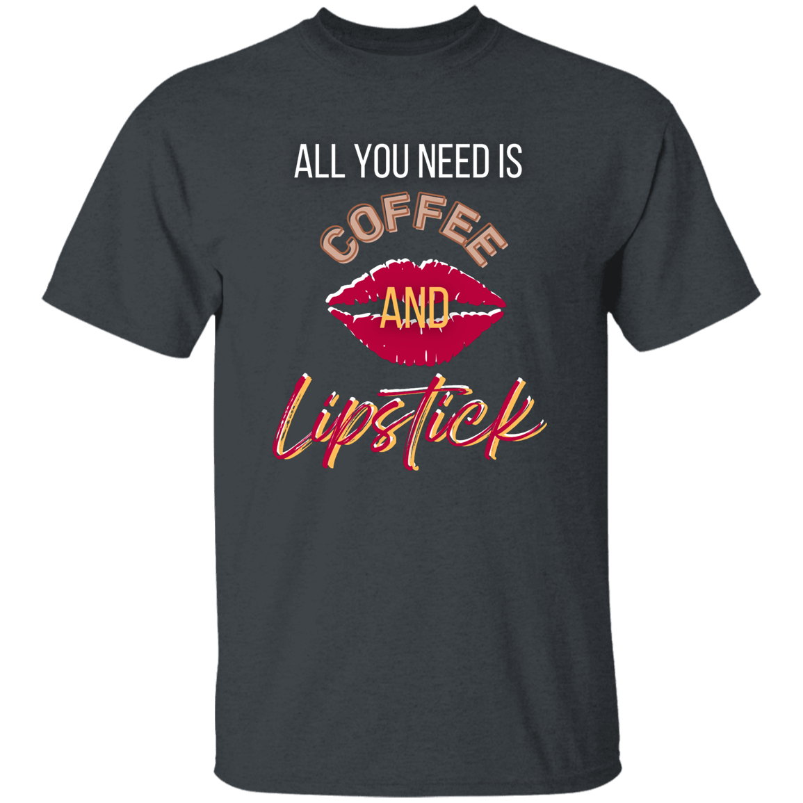 Coffee & Lipstick Plus Size T-Shirt