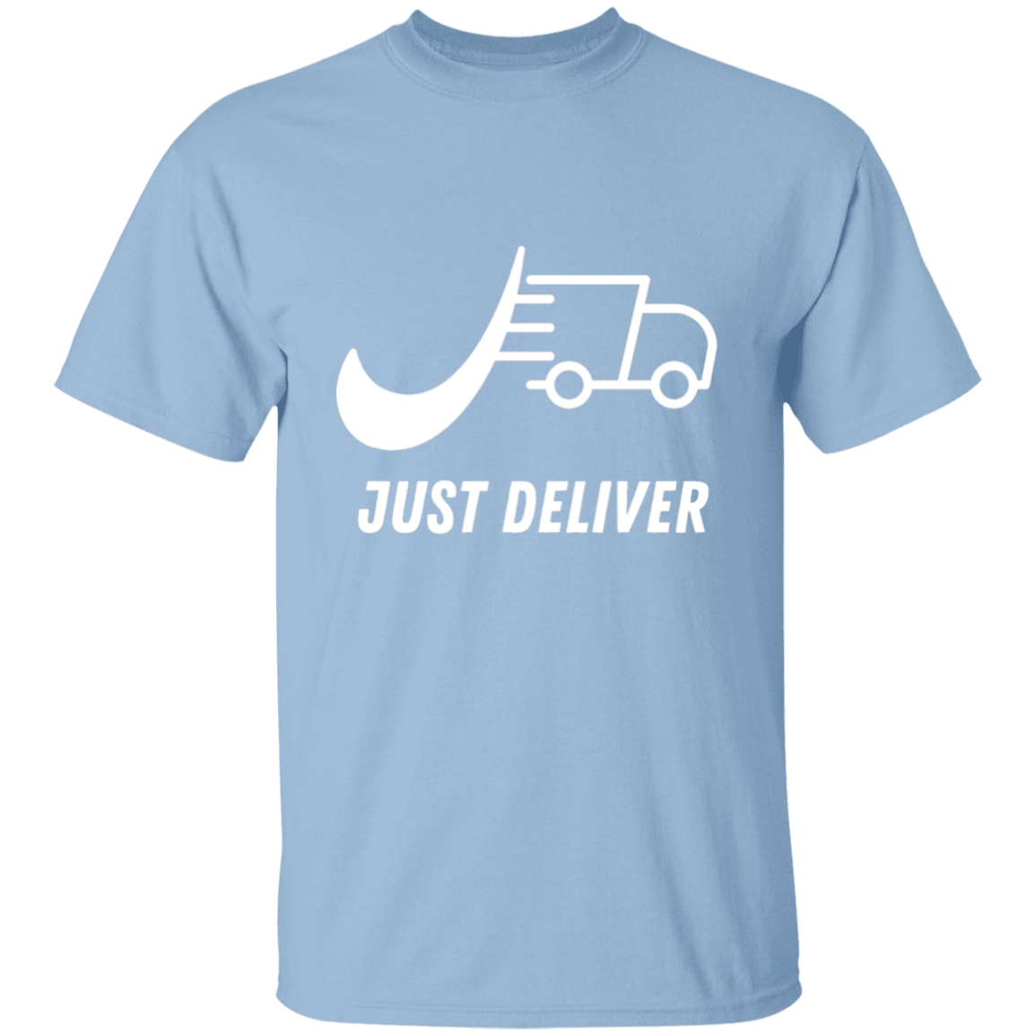 Just Deliver Truck White5.3 oz. T-Shirt