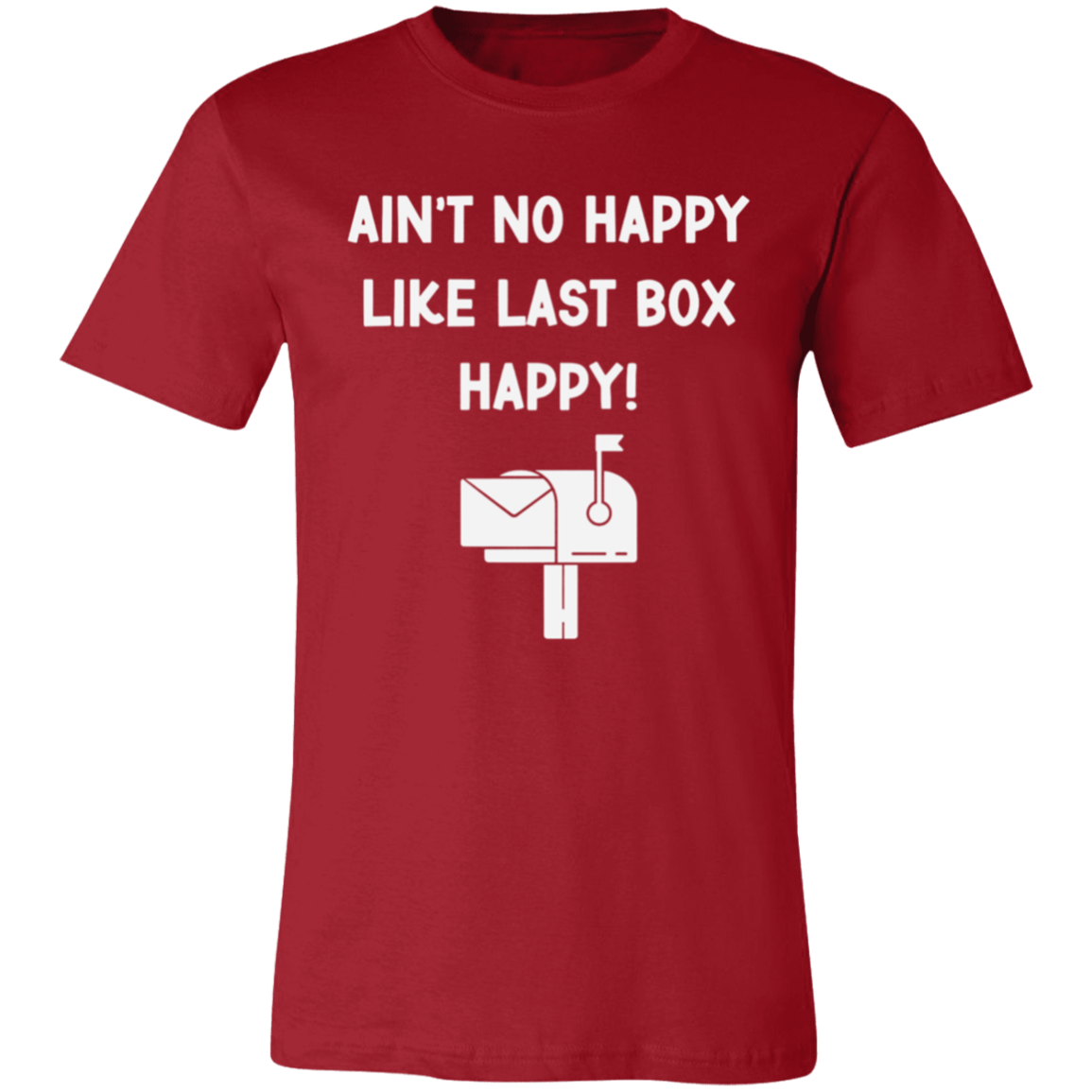 Last Box Happy Unisex Jersey Short-Sleeve T-Shirt