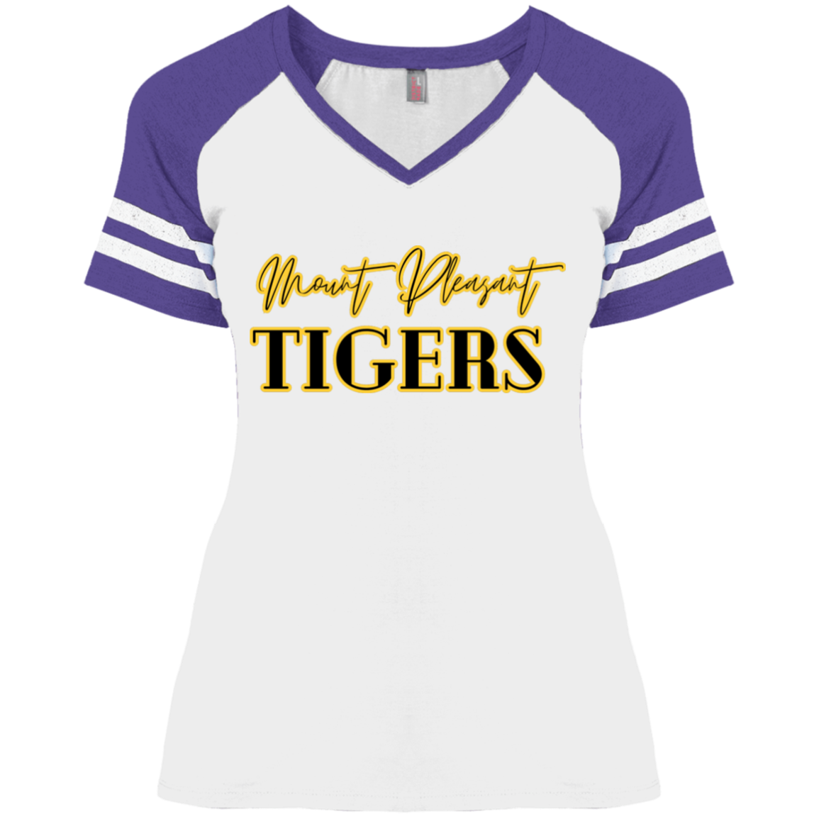 MP Tigers Ladies' Game V-Neck T-Shirt