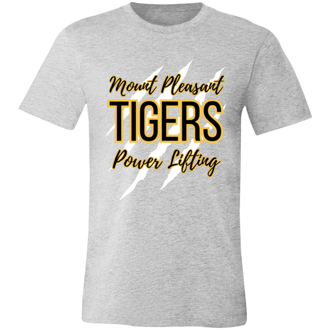 MPTiger Power Lifting Jersey Short-Sleeve T-Shirt