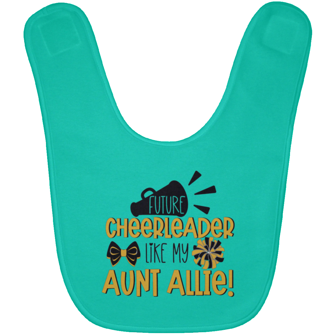 Future Cheerleader Allie Baby Bib