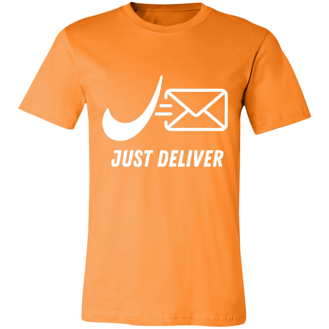 Just Deliver Envelope White Unisex Jersey Short-Sleeve T-Shirt