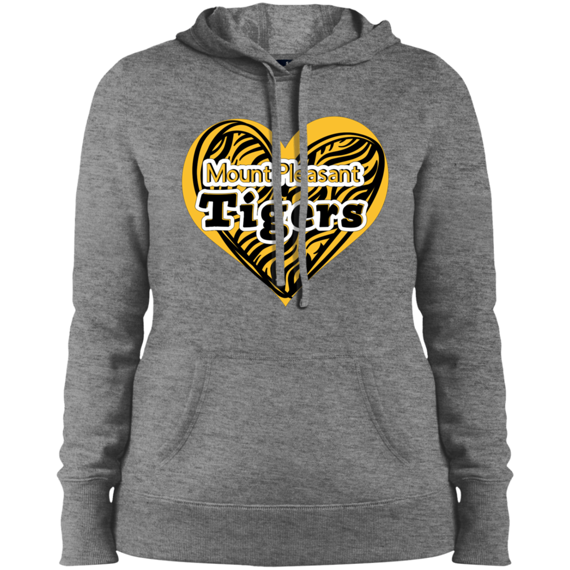 MP Tiger Love- Ladies' Pullover Hooded Sweatshirt