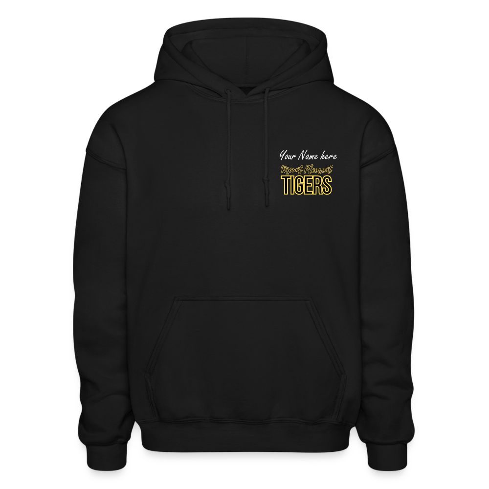 MP Tigers Heart & Sole Name Hoodie- Gildan Heavy Blend Adult Hoodie - black