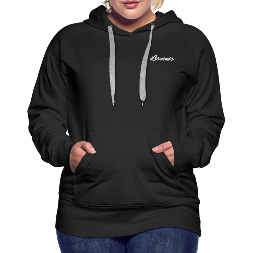 Deu 31:6 Women’s Premium Hoodie - black