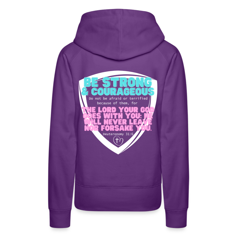 Women’s Premium Hoodie Deu 31:6 - purple