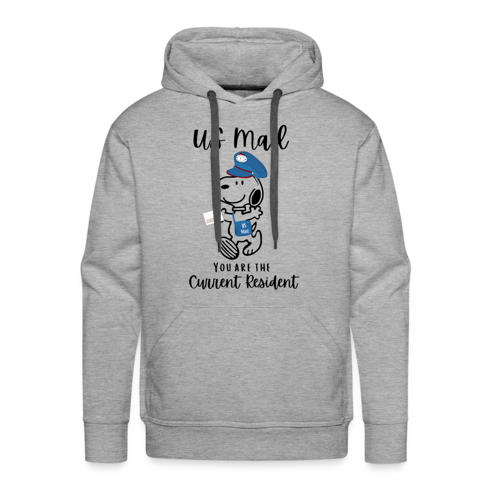 Current Resident front Premium Hoodie - heather grey
