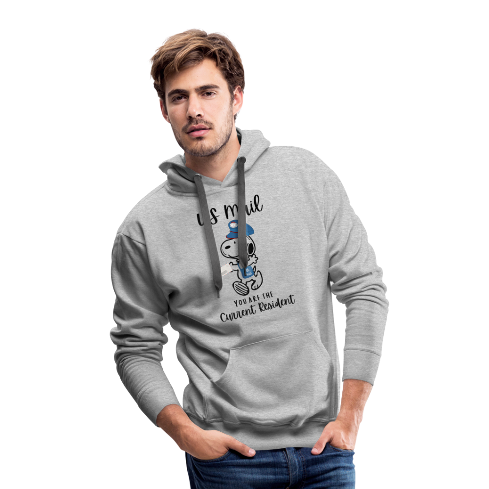 Current Resident front Premium Hoodie - heather grey