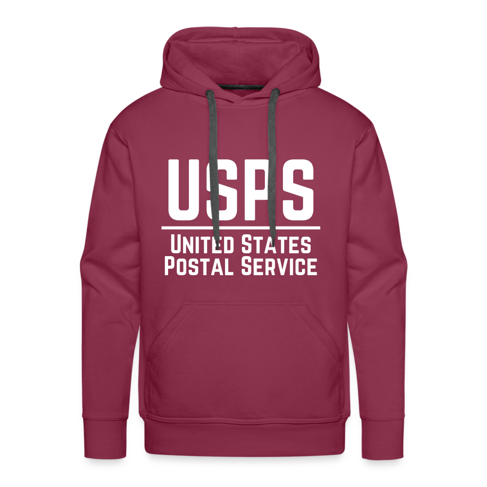First Class Mail Man Premium Hoodie S-5XL - burgundy