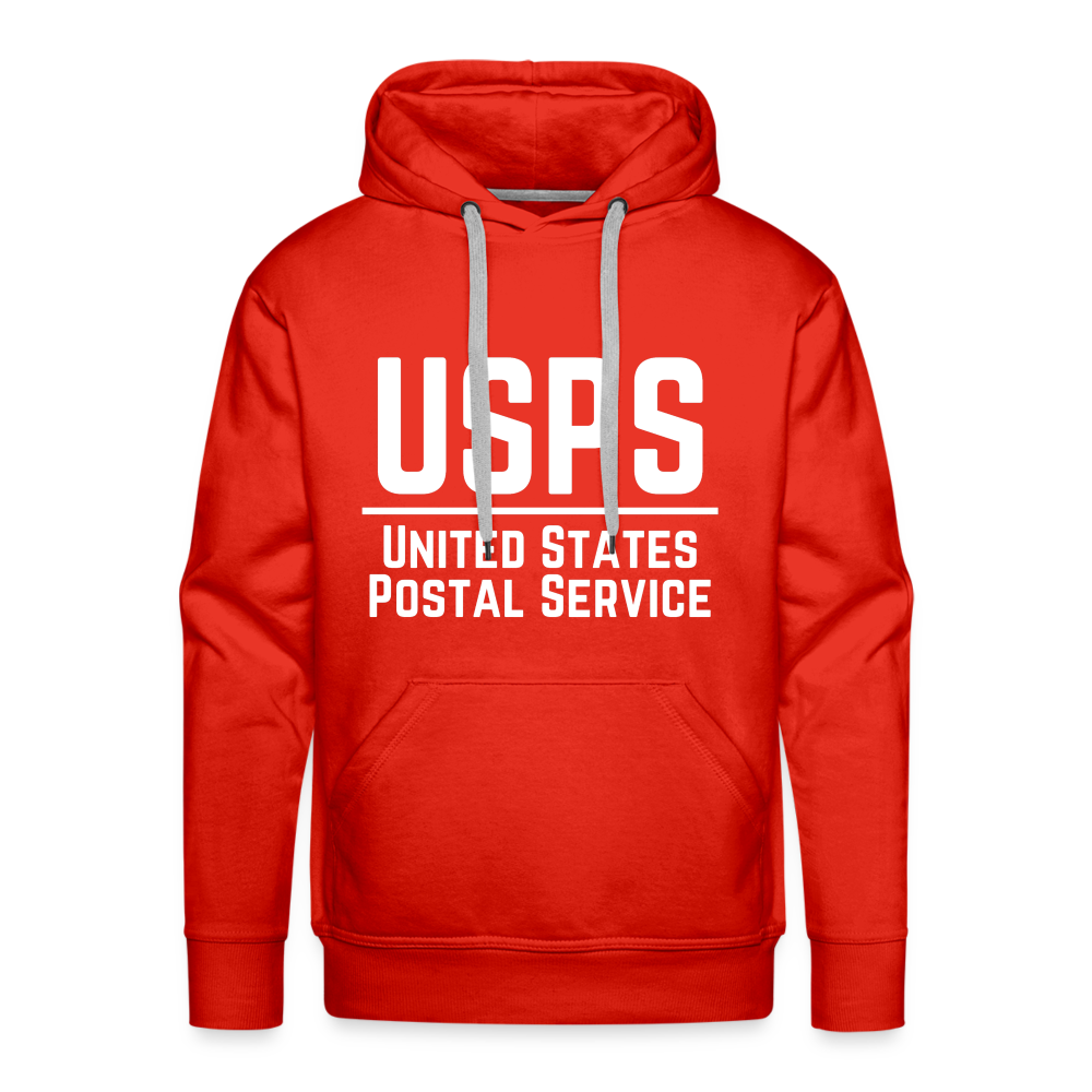 First Class Mail Man Premium Hoodie S-5XL - red
