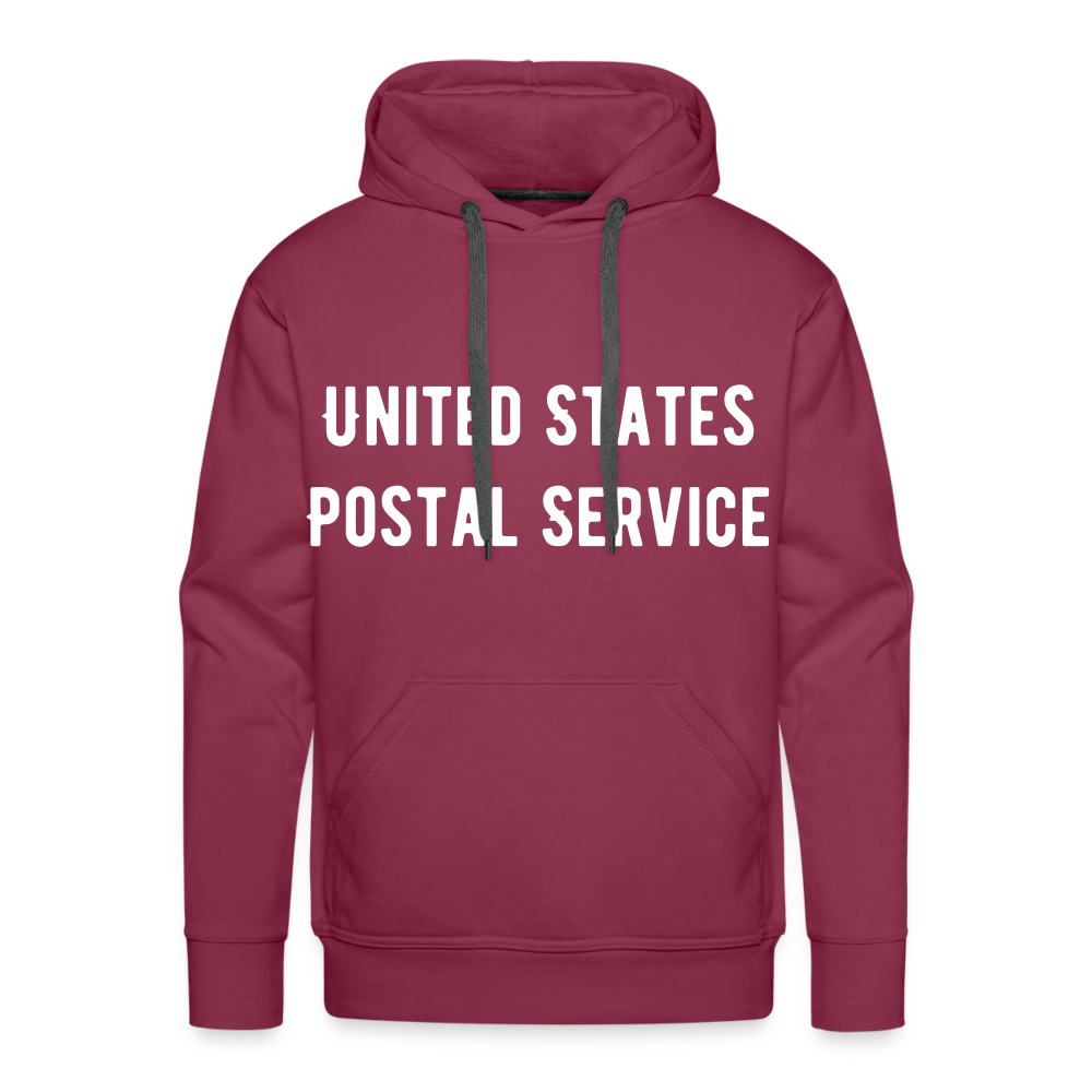 US Mail Eagle & Flag Premium Hoodie S-5XL - burgundy