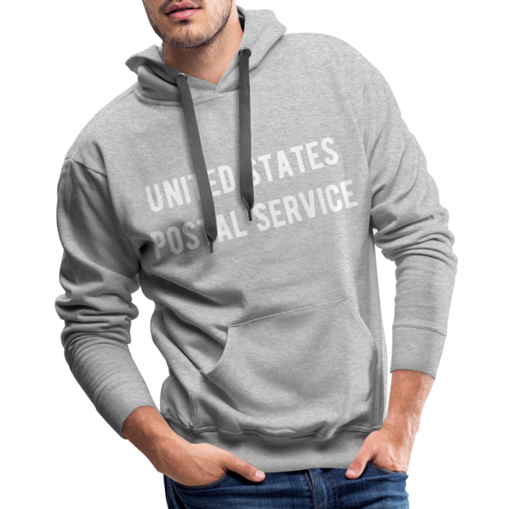 US Mail Eagle & Flag Premium Hoodie S-5XL - heather grey