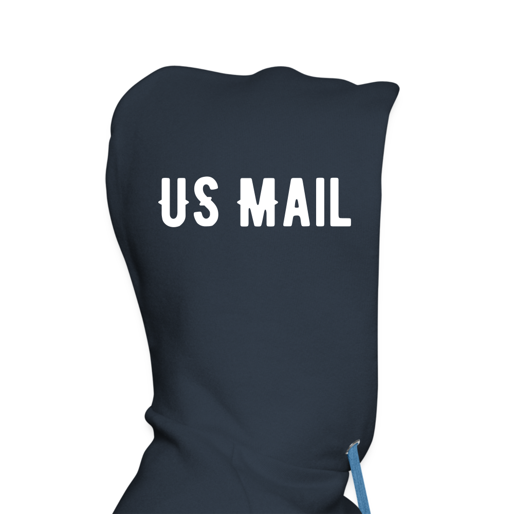 US Mail Eagle & Flag Premium Hoodie S-5XL - navy