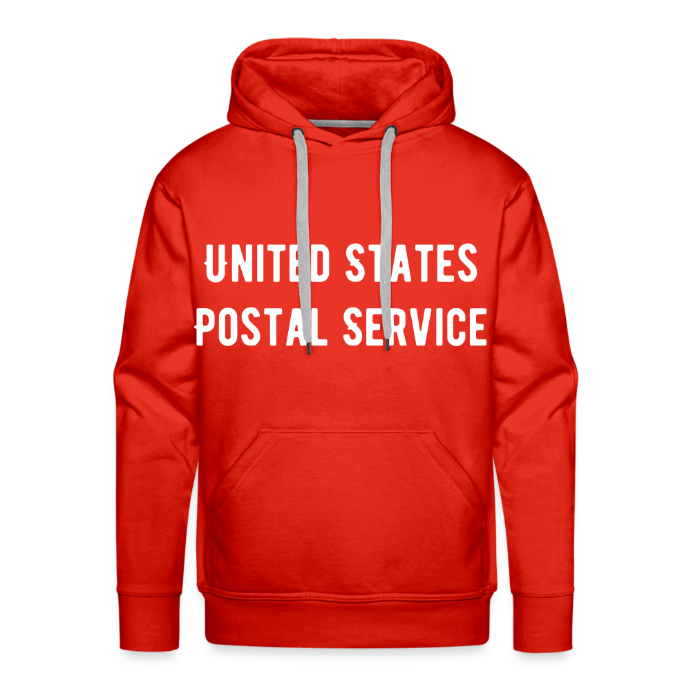 US Mail Eagle & Flag Premium Hoodie S-5XL - red