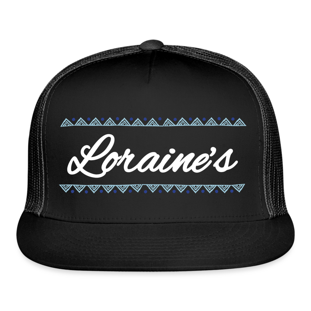 Loraine's Trucker Cap - black/black