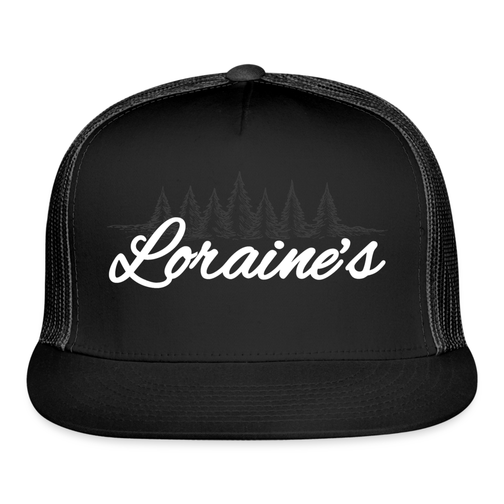 Loraine's Trucker Cap - black/black
