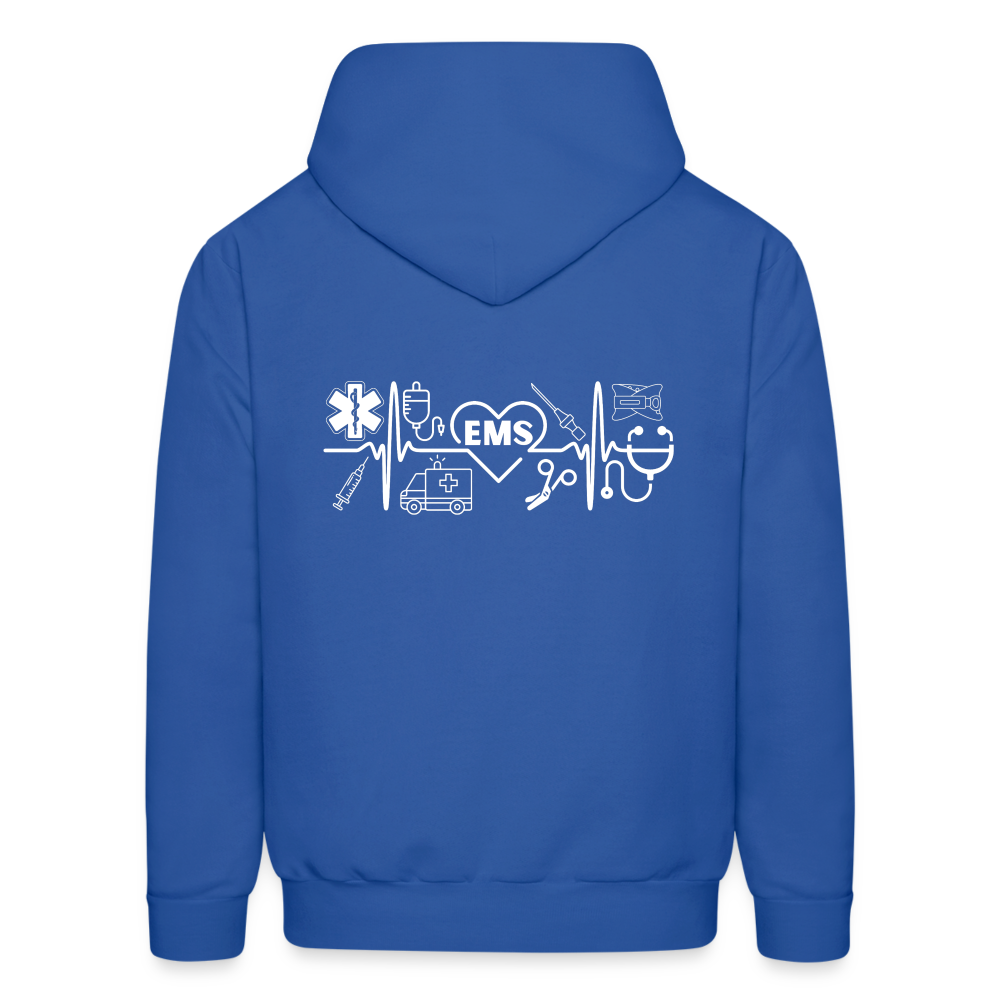 EMS Banner Customizable Hoodie S-5XL - royal blue
