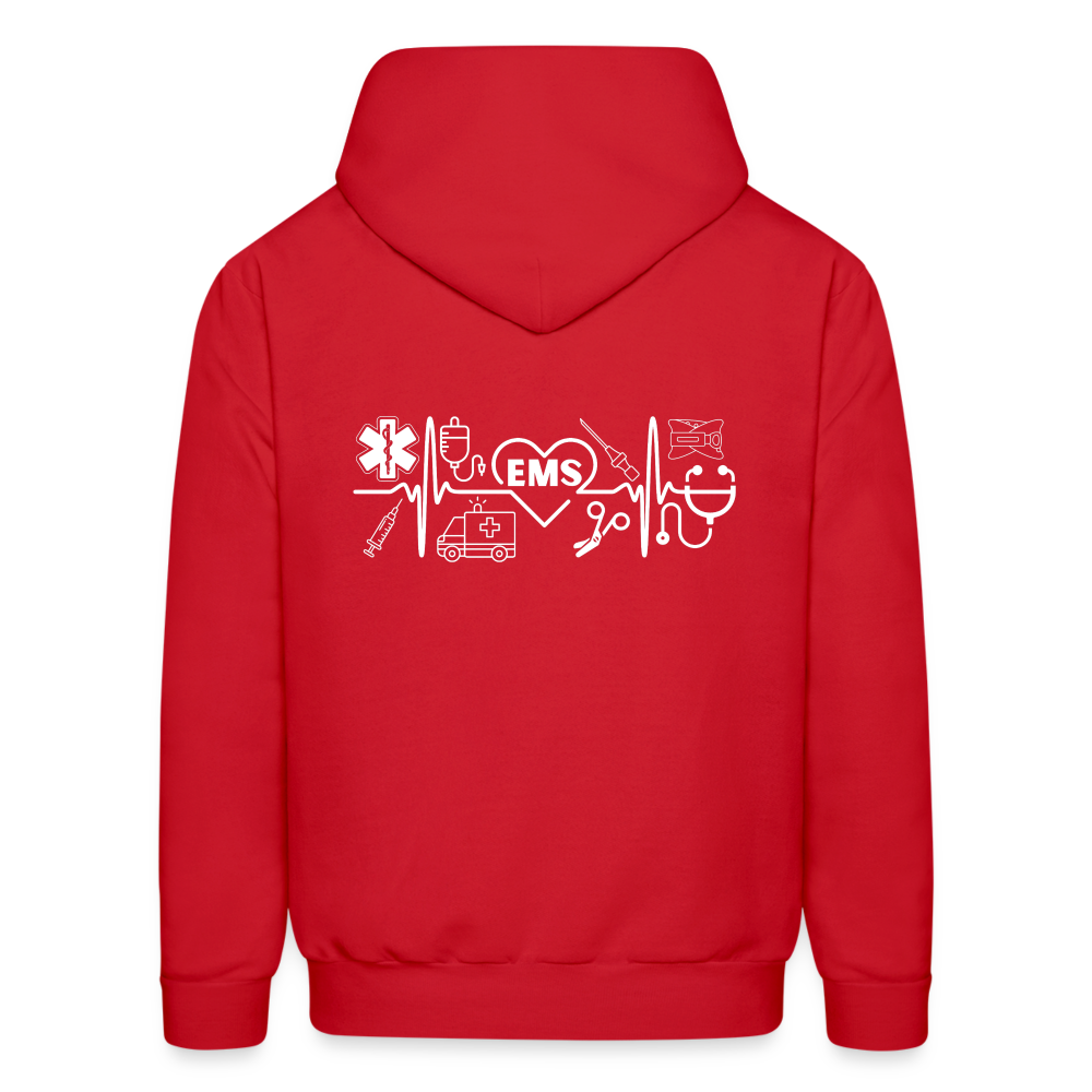 EMS Banner Customizable Hoodie S-5XL - red