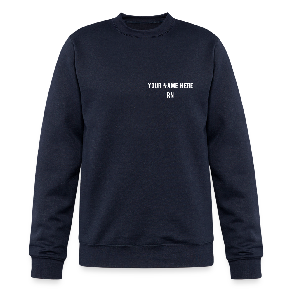 RN Call Light Customizable Sweatshirt - navy
