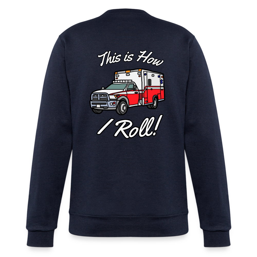 EMS How I Roll Color Customizable Sweatshirt - navy
