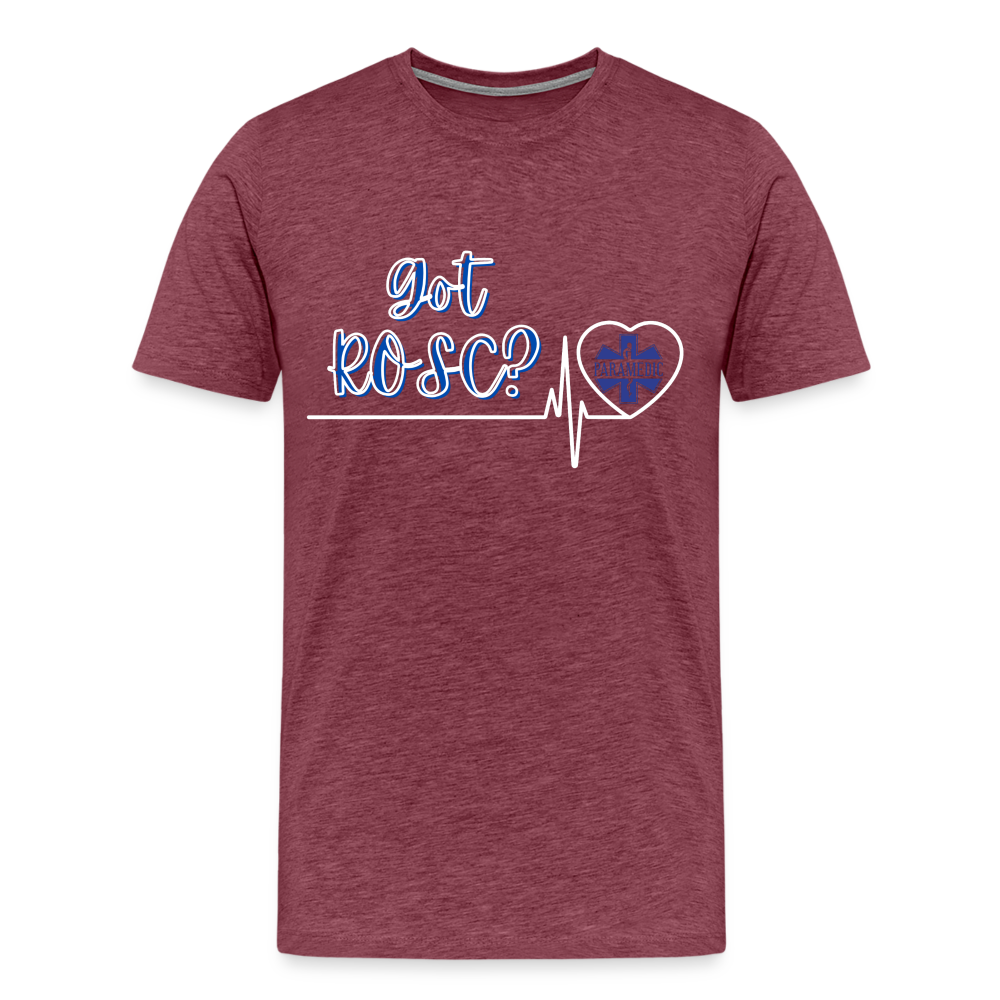 EMS Got ROSC T-Shirt - heather burgundy