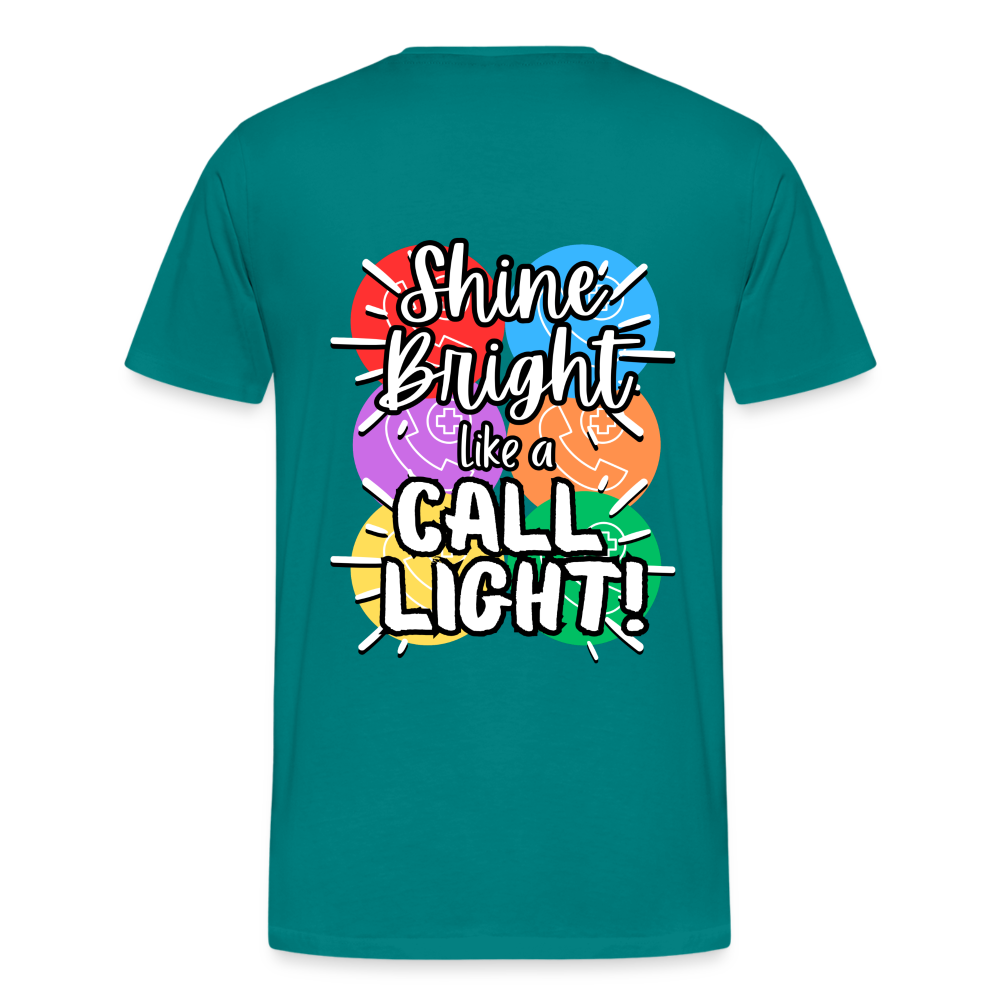 RN Call Light T-Shirt Customizable - teal