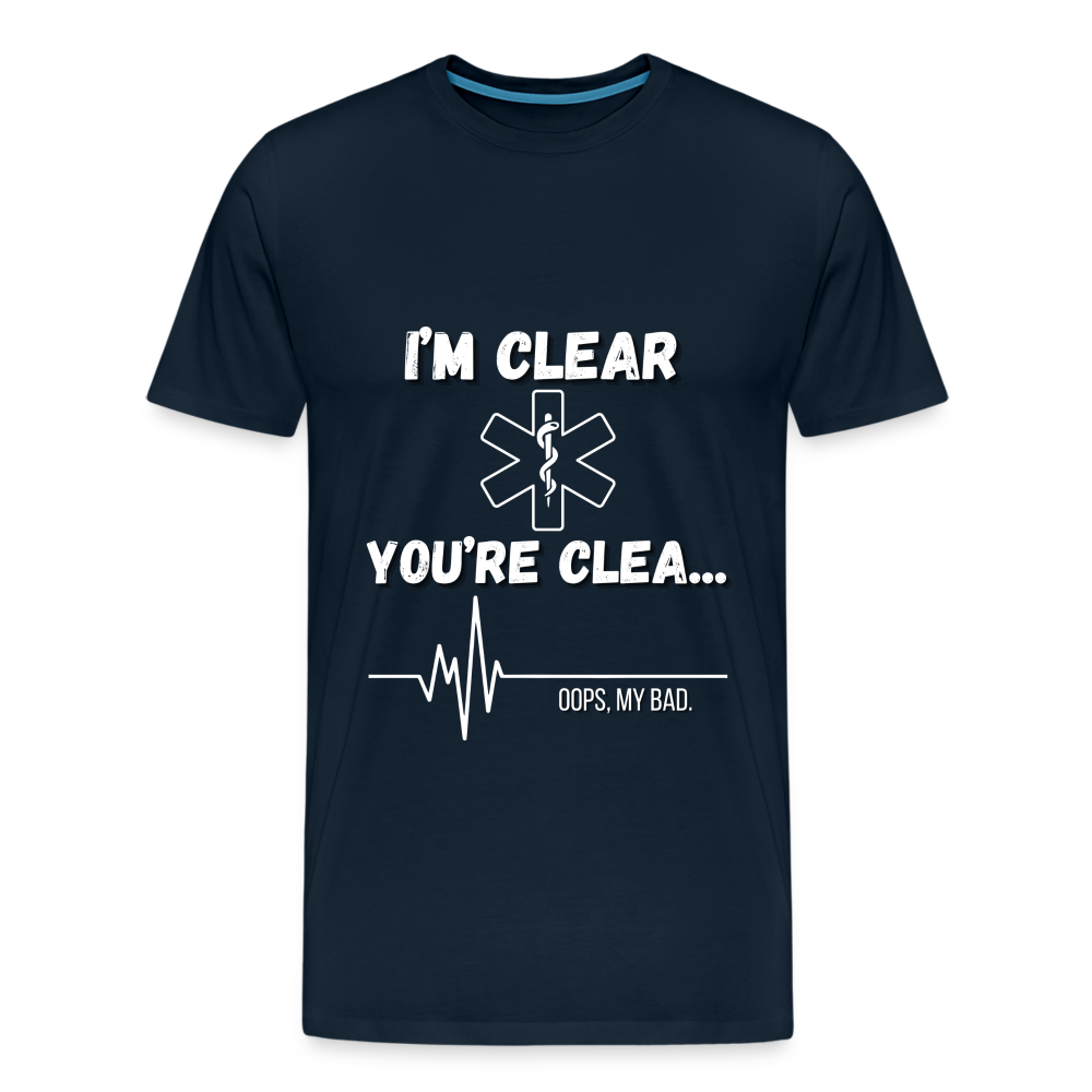EMS I'm Clear T-Shirt - deep navy