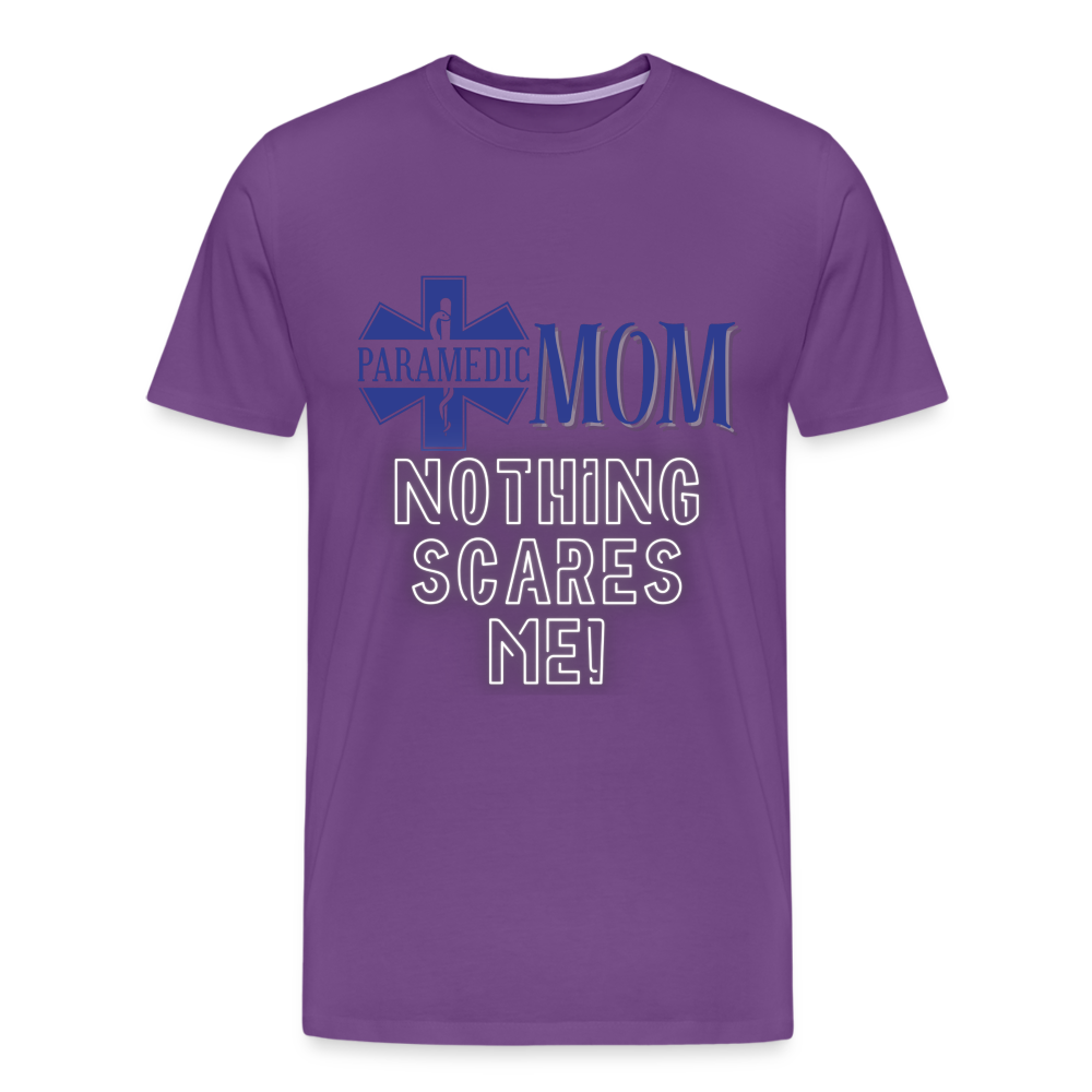Paramedic Mom T-Shirt - purple
