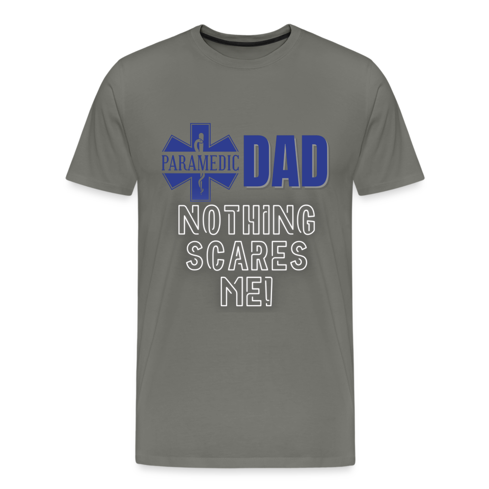 Paramedic Dad T-Shirt - asphalt gray