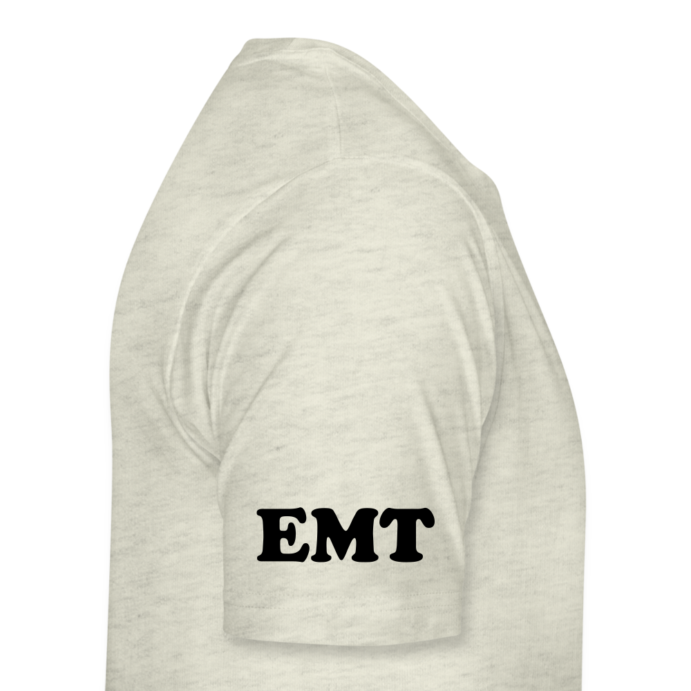 Paramedic Hearts T-Shirt - heather oatmeal