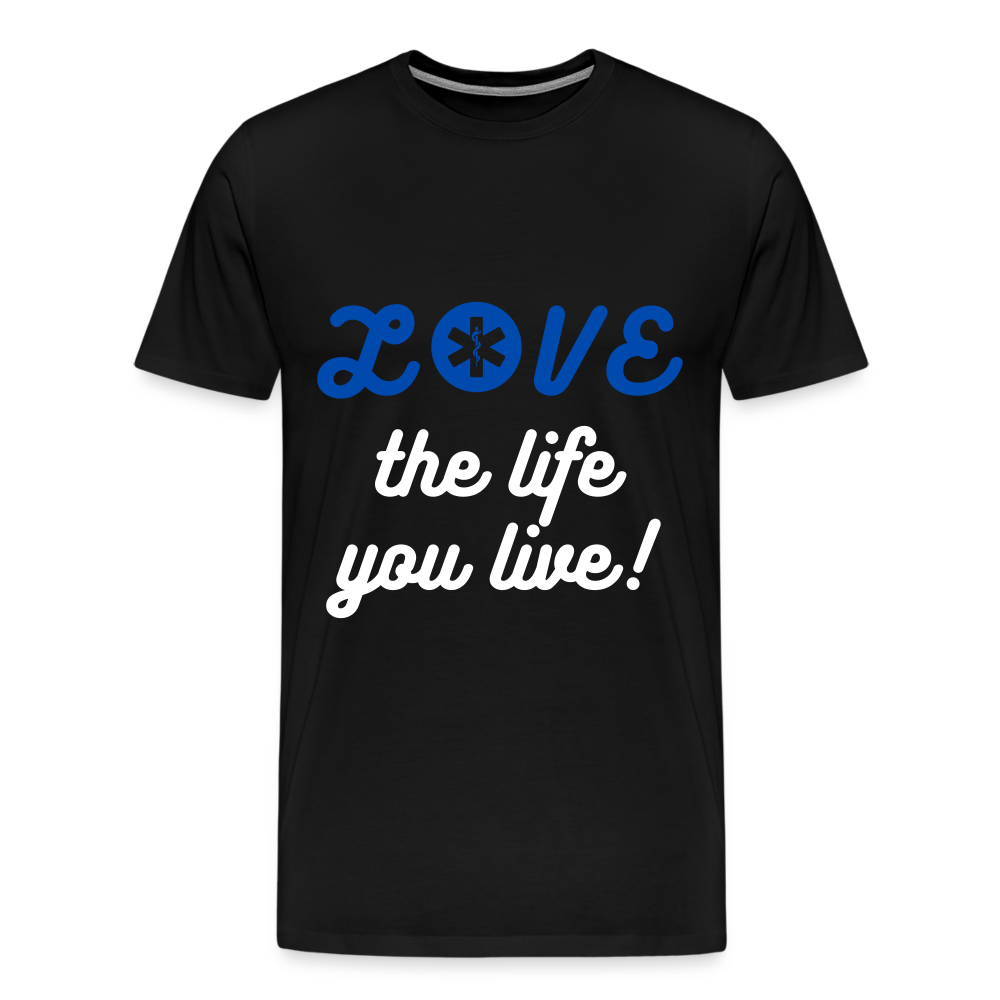LOVE the life you live EMS T-Shirt - black