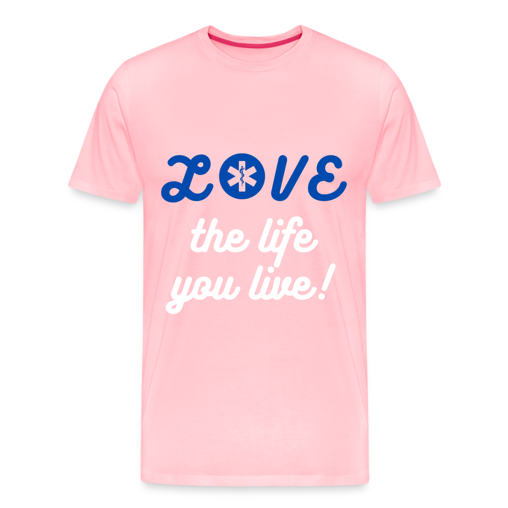 LOVE the life you live EMS T-Shirt - pink