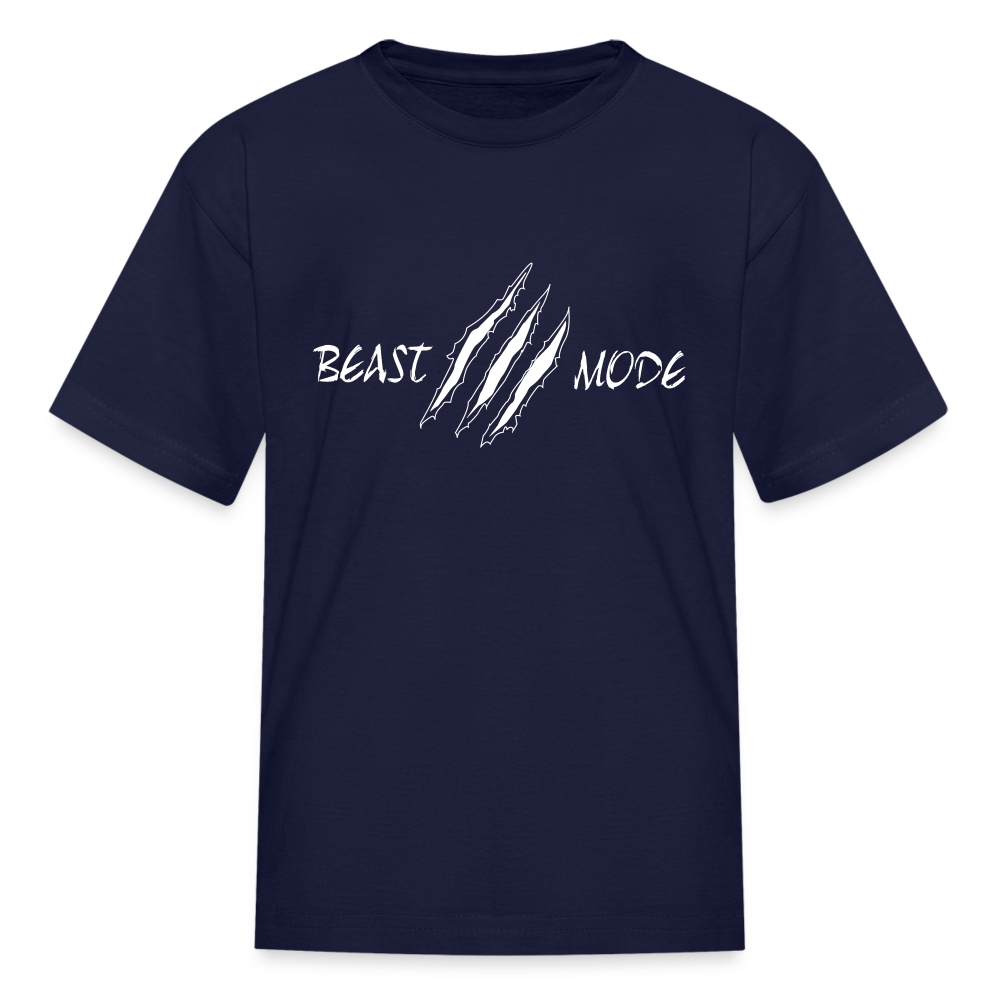 Beast Mode Kids' T-Shirt - navy