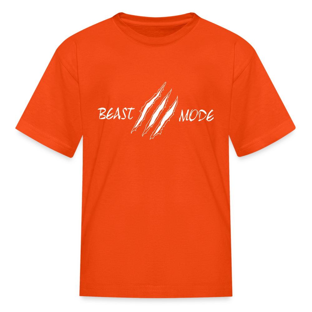 Beast Mode Kids' T-Shirt - orange
