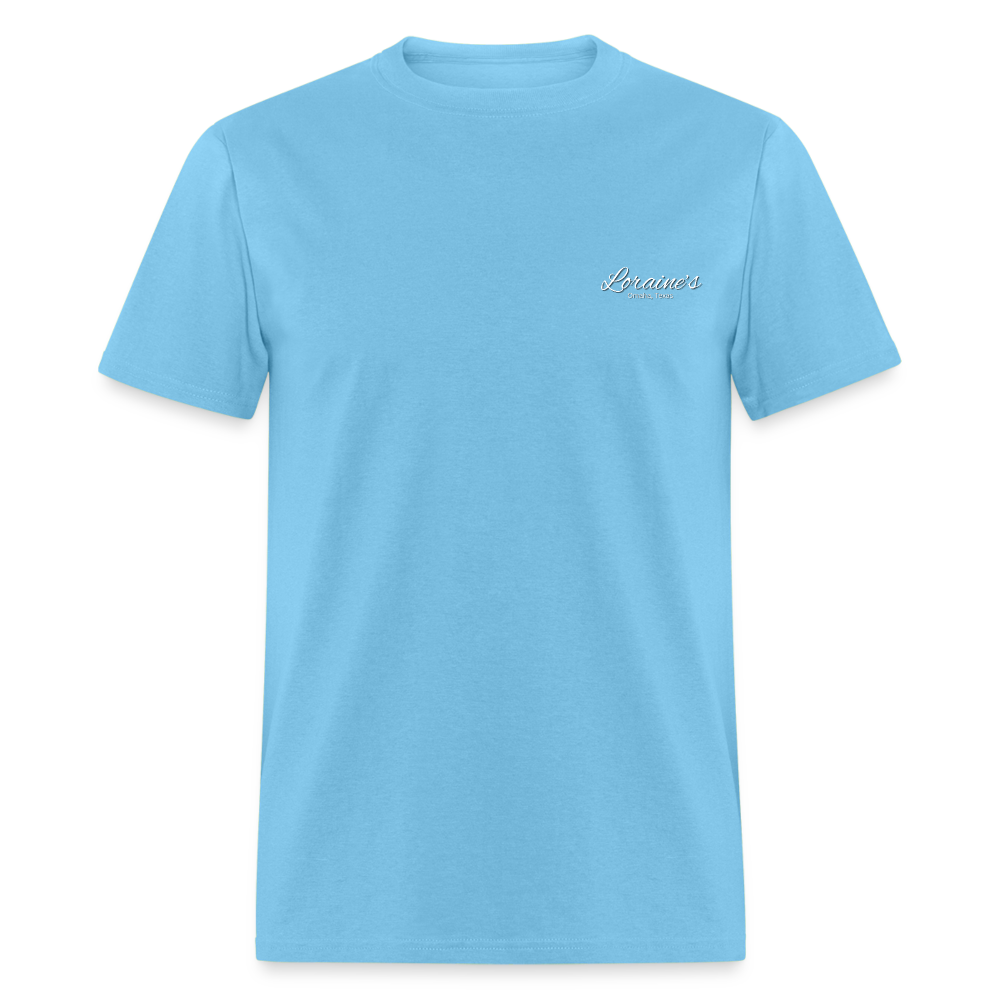 1 Cor 16:14 Gradient Classic T-Shirt - aquatic blue