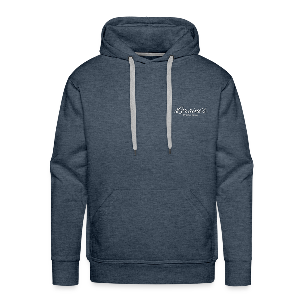 Americana Ambo Premium Hoodie - heather denim