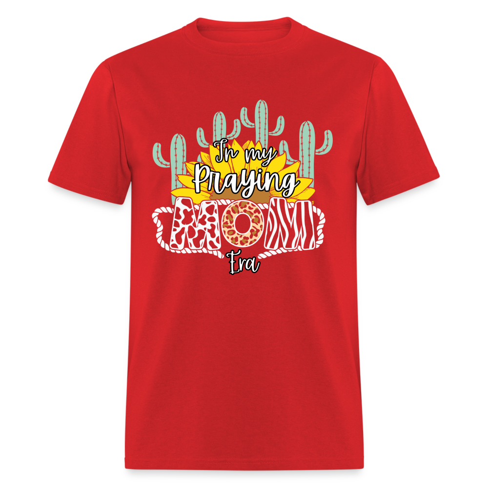 Praying Mom Era Classic T-Shirt - red