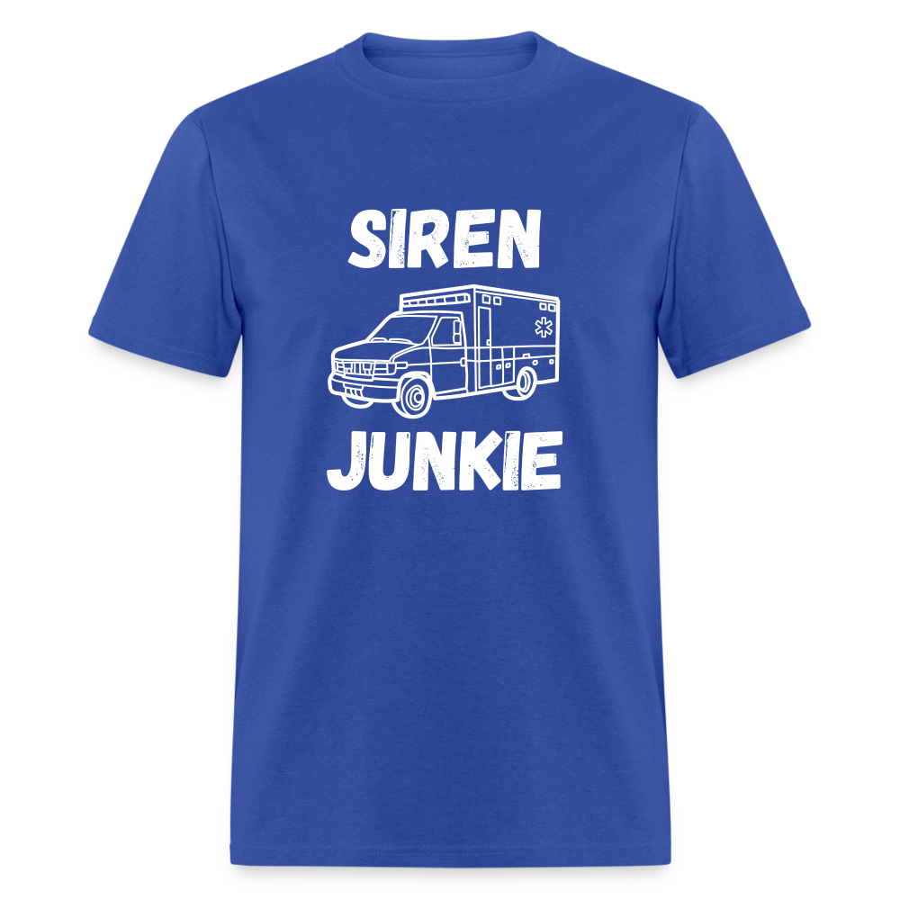 Siren Junkie Classic T-Shirt - royal blue
