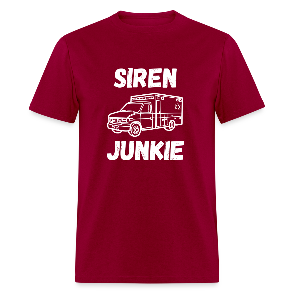Siren Junkie Classic T-Shirt - dark red
