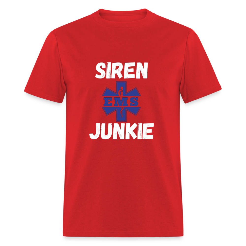 Siren Junkie EMS Classic T-Shirt - red